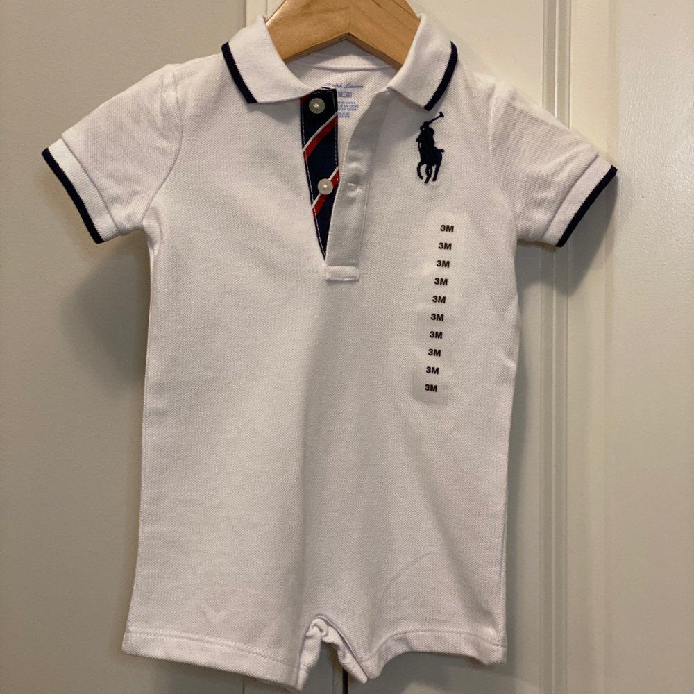 Baby Boy - Cotton Polo Shortall